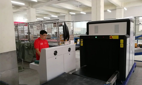 快遞企業(yè)使用安檢機(jī)實(shí)例